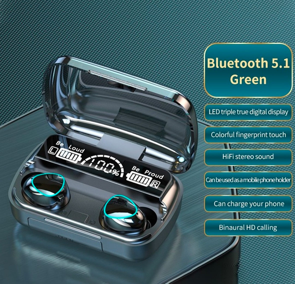 M10 BT Earbuds