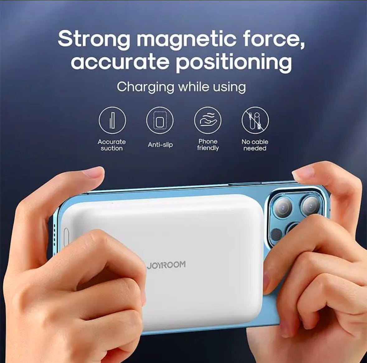 Joyroom MagSafe 10000mAh Magnetic Wireless Power Bank 20W