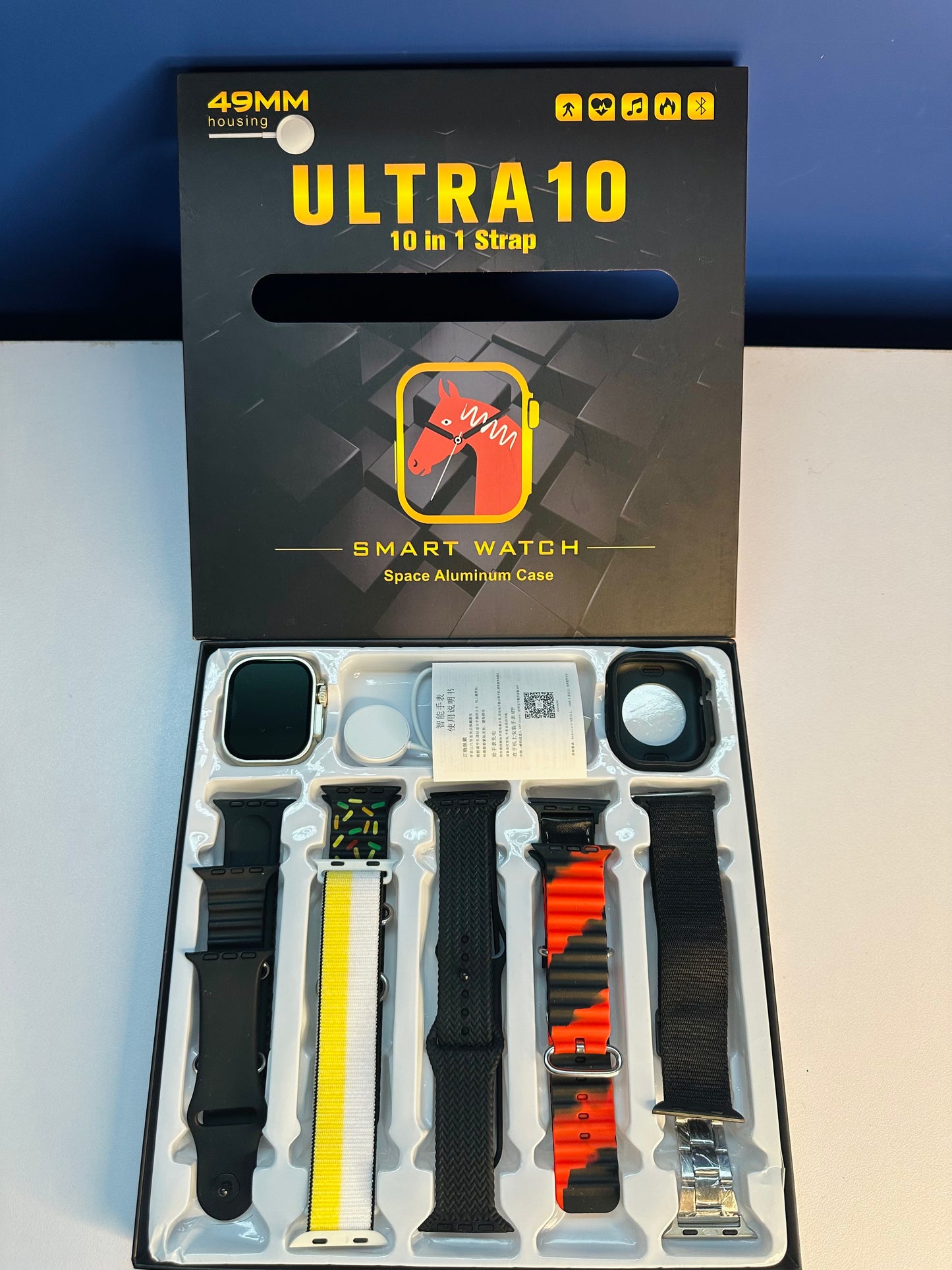 Ultra 10 - 10 in 1 Strap Smartwatch
