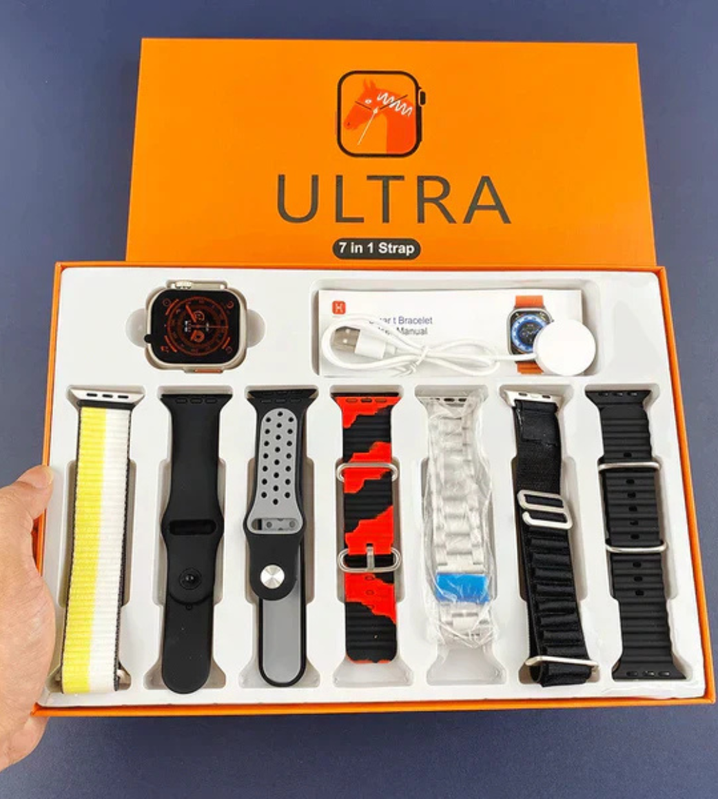 Ultra 7 in 1 Straps Smartwatch