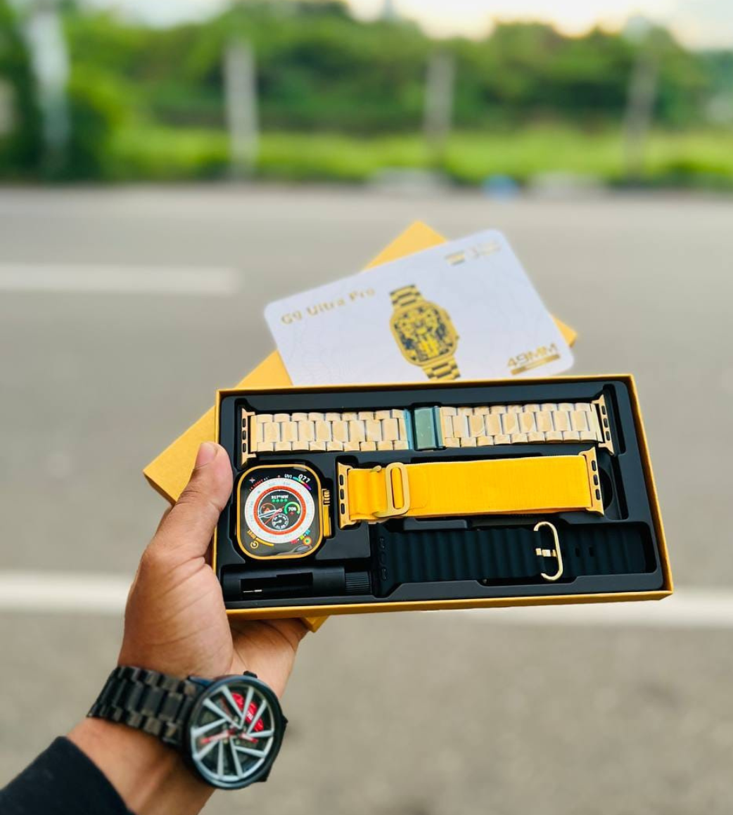 G9 Ultra Pro Smartwatch | Gold Edition