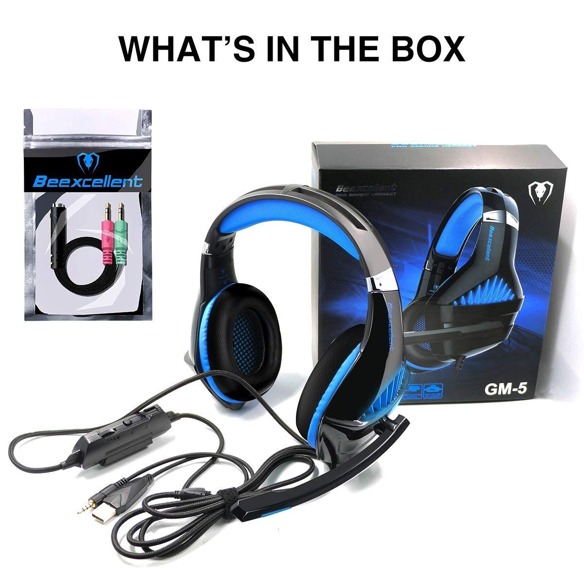 Beexcellent GM-5 Stereo Gaming Headphones