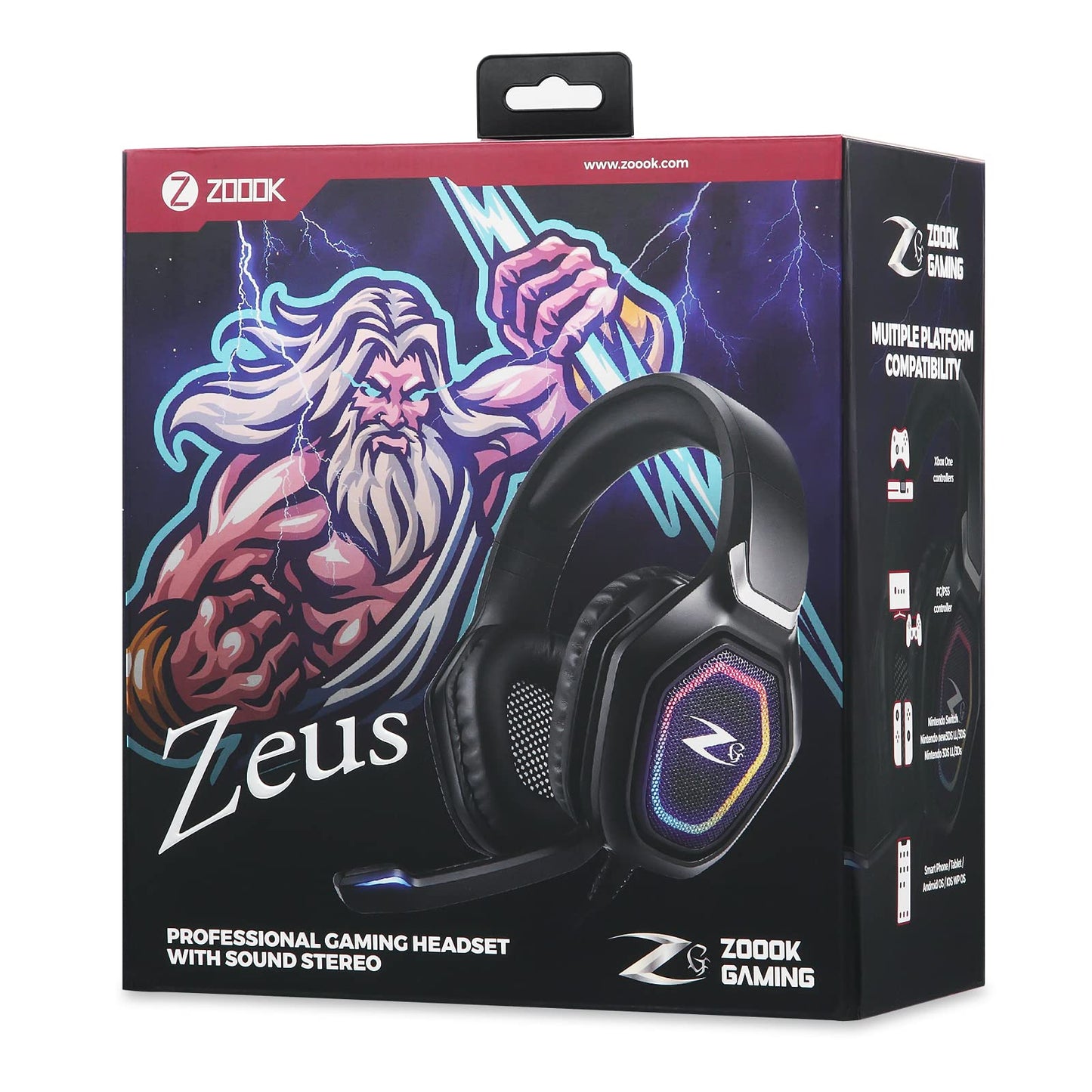 Zeus Gaming Headphones | Zoook