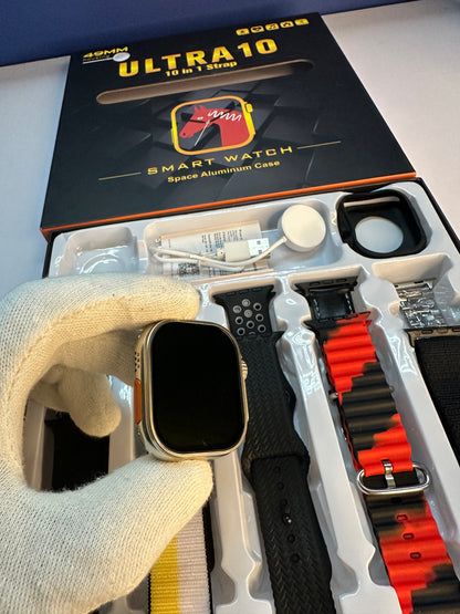Ultra 10 - 10 in 1 Strap Smartwatch
