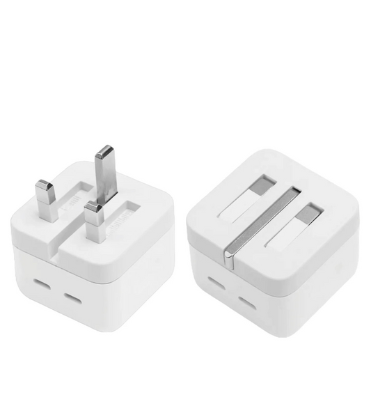 35W USB-C+C Power Adapter 3-Pin USB-C to lightning cable