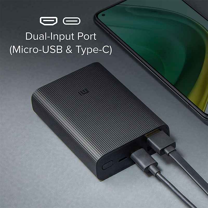 Mi 10000mAh Mini Compact Power Bank 22.5W